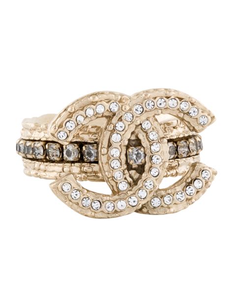 chanel ring damen|chanel double c ring.